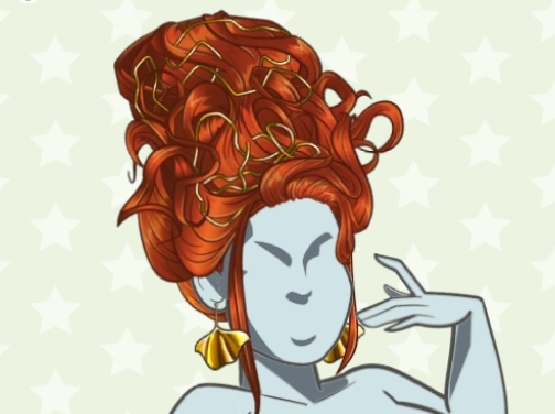 [Wig] GLITTER WARS TYRANT