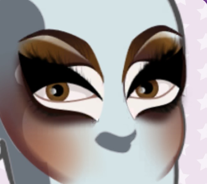 [Eye makeup] ROLLER BARBIE