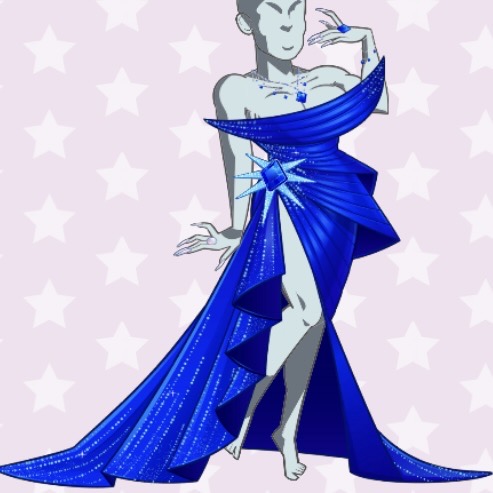[Outfit] SAPPHIRE MOONSTONE - Level 4