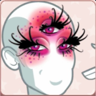 [Eye makeup] THREE EYES