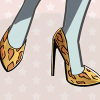 [Shoes] LEOPARD PUMPS - Level 1